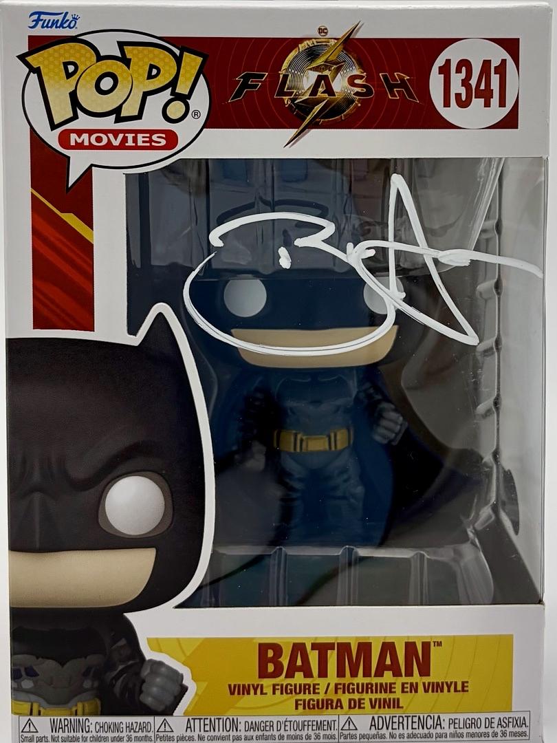 Ben Affleck signed "Batman" Funko #1341 (Flash) - Beckett COA